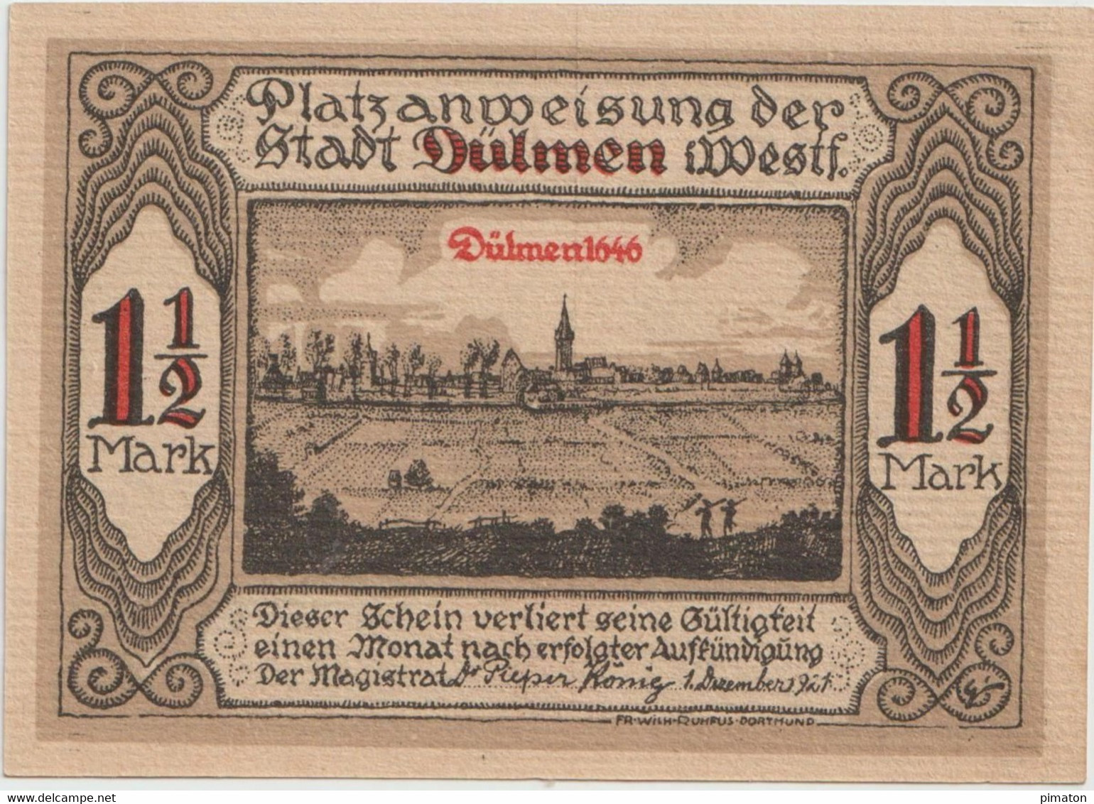 Deutsches Notgeld - 5 Billets De Eisenach  1 - 1,50 -2,50 MARKS Et 50 - 75 Pfennings - Non Classificati