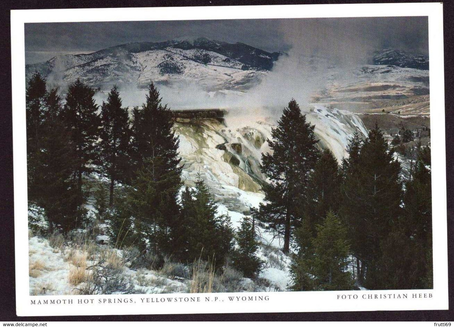 AK 016420 USA - Wyoming - Yellowstone N. P. - Mammoth Hot Spring - Yellowstone