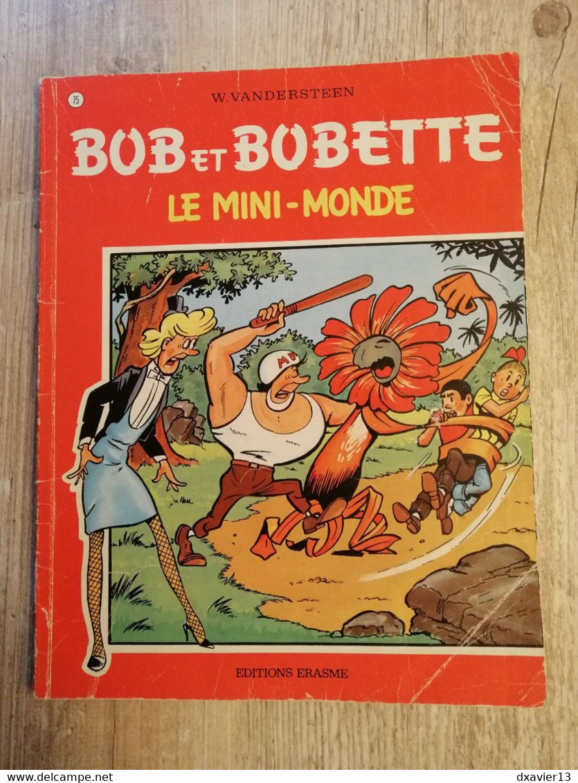 Bande Dessinée - Bob Et Bobette 75- Le Mini Monde (1977) - Bob Et Bobette