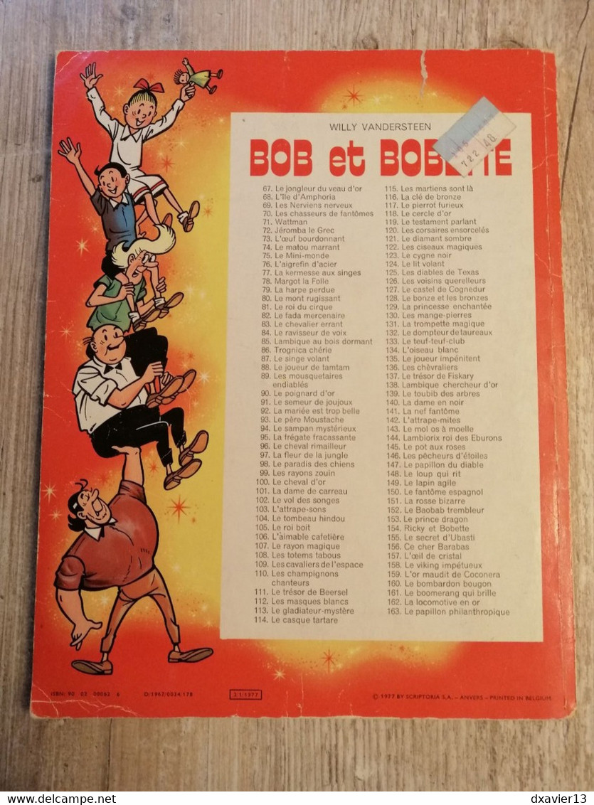 Bande Dessinée - Bob Et Bobette 75- Le Mini Monde (1977) - Bob Et Bobette