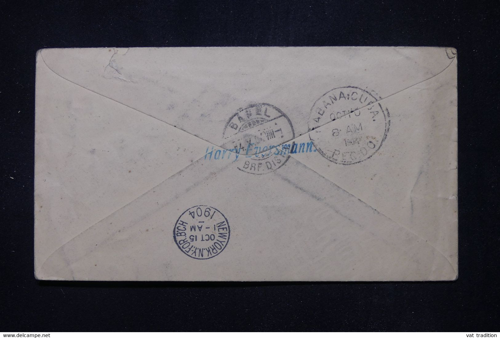 CUBA  - Entier Postal De Santiago De Cuba Pour La Suisse En 1904 - L 111678 - Lettres & Documents