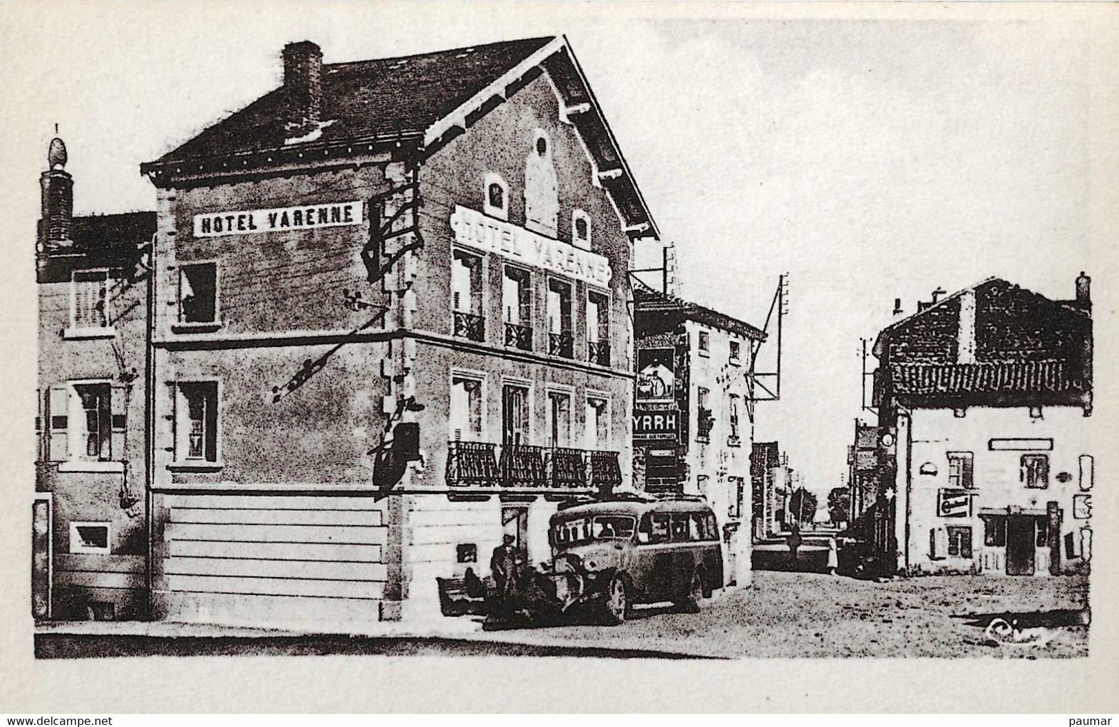 Loudes   Route Du Puy       AUtobus  Hotel Varenne - Loudes