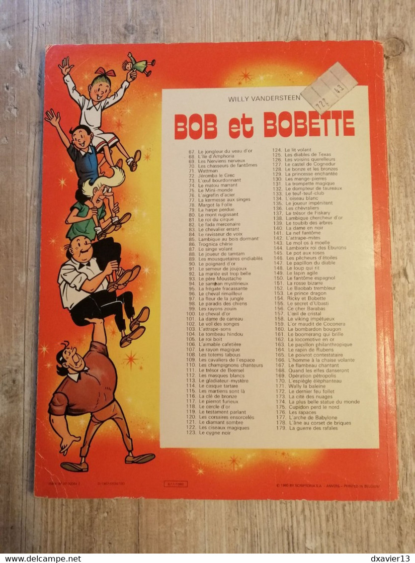 Bande Dessinée - Bob Et Bobette 77- La Kermesse Aux Singes (1980) - Bob Et Bobette