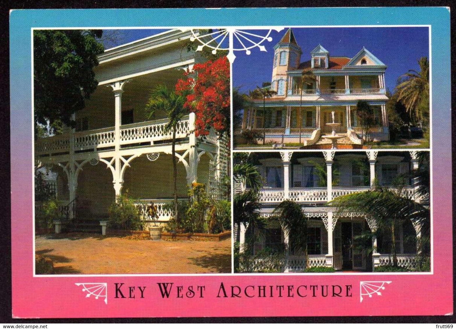 AK 016466 USA - Florida - Key West Architecture - Key West & The Keys
