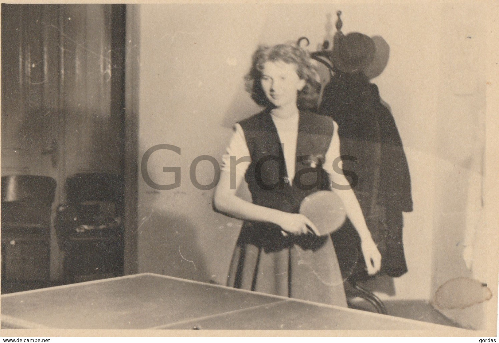 Romania - Table Tennis 1952 - Ping Pong - Photo 130x85mm - Tennis De Table