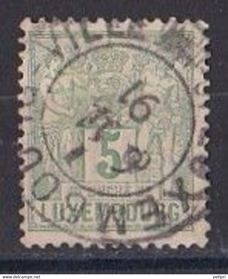 Luxembourg Timbres Oblitéré Y&T N °  50  Belle Oblitération - 1882 Allégorie