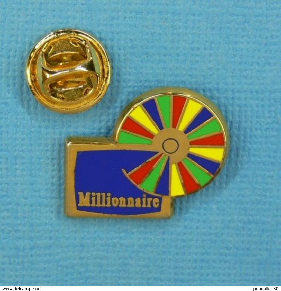 1 PIN'S //  ** LE MILLIONNAIRE / DE LA FRANÇAISE DES JEUX ** . (Decat Paris) - Jeux