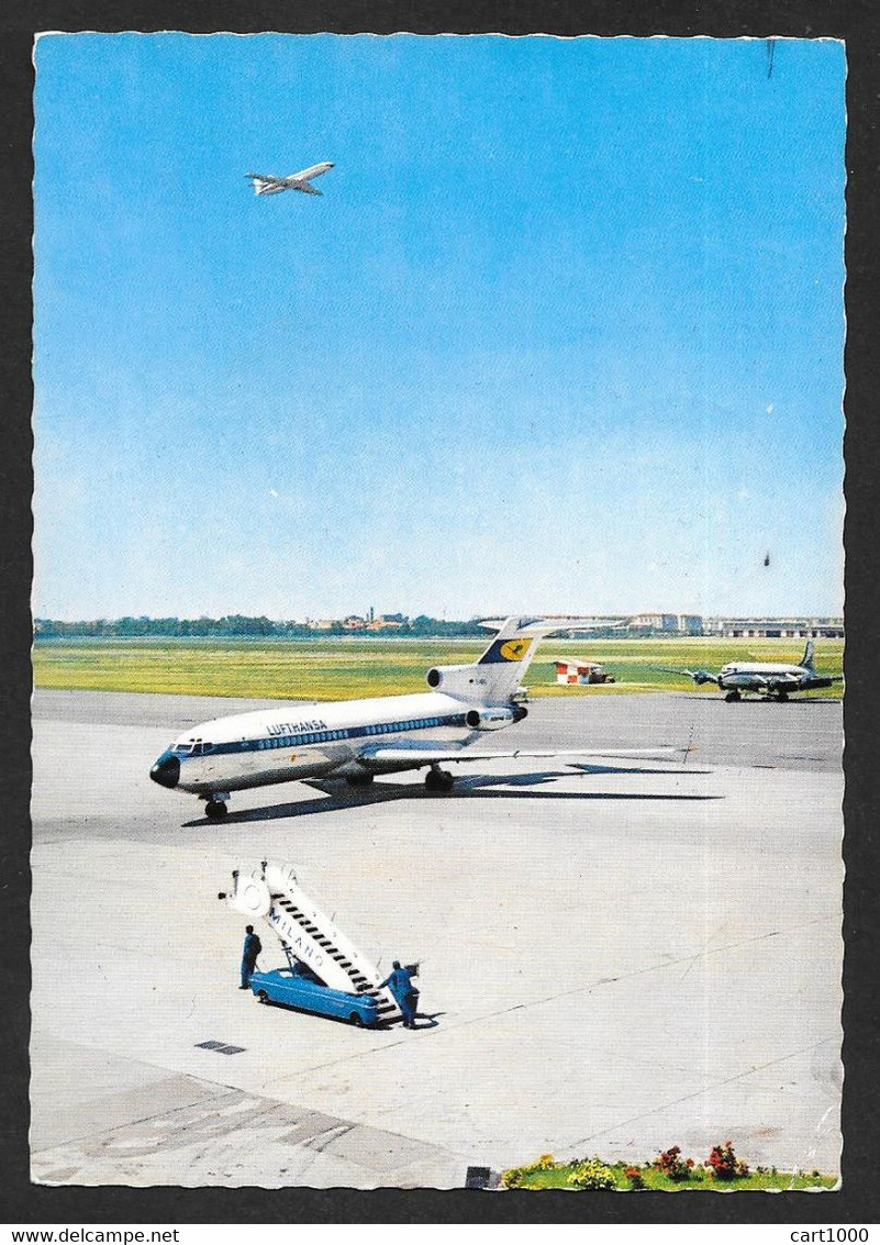 MILANO AEROPORTO FORLANINI VG. 1967 N°D086 AIRPORT FLUGHAFEN - Milano (Mailand)