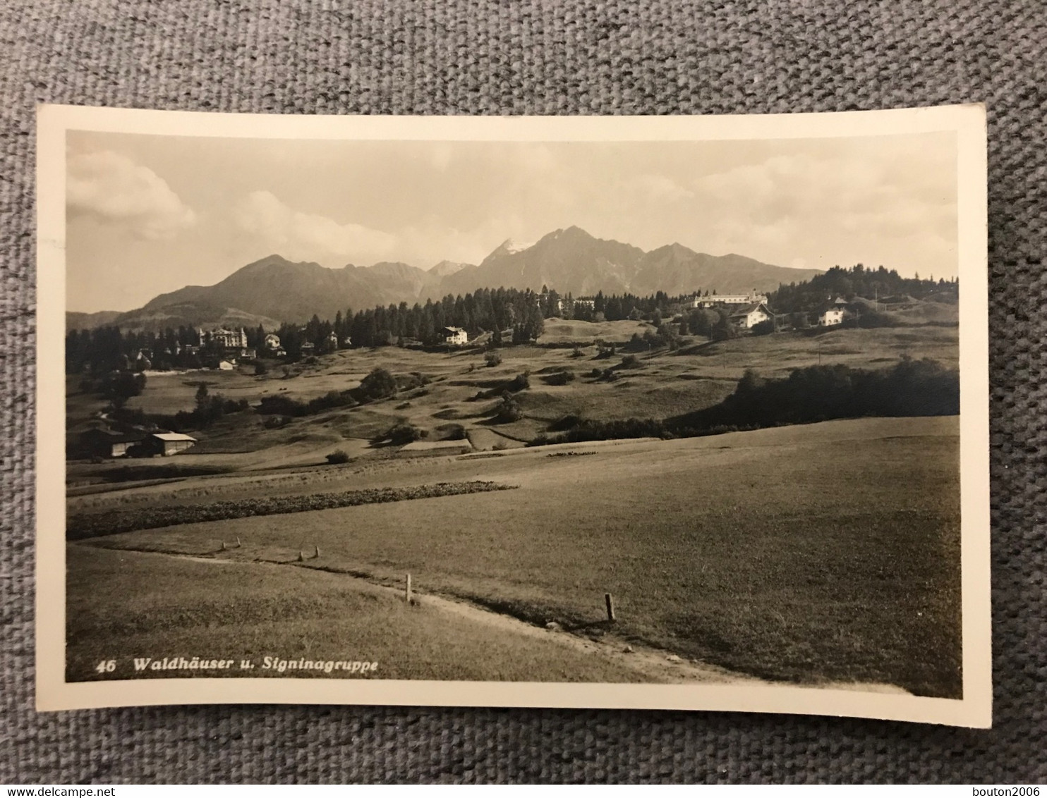 Flims Caumasee Waldhaus Waldhäuser Signinagruppe - Flims