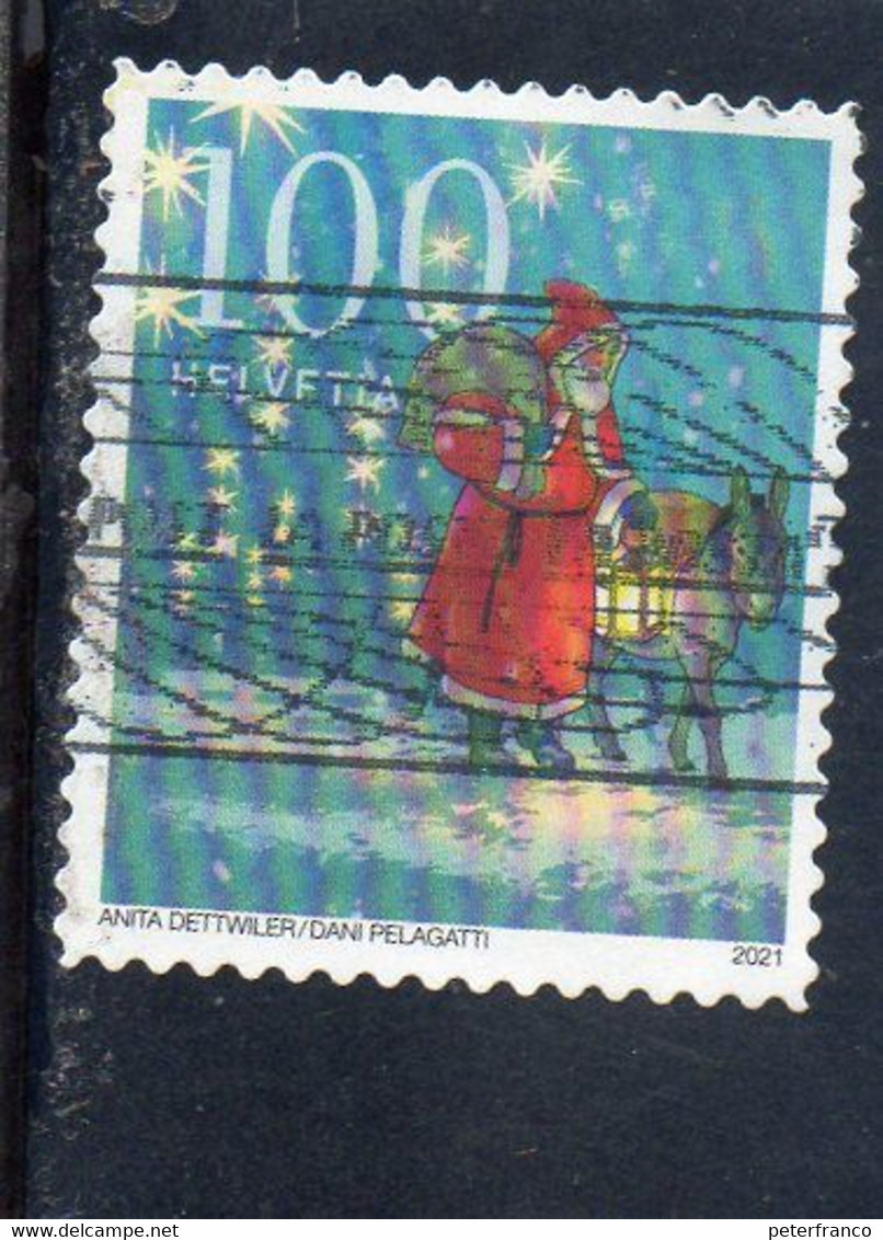 2021 Svizzera - Natale - Used Stamps