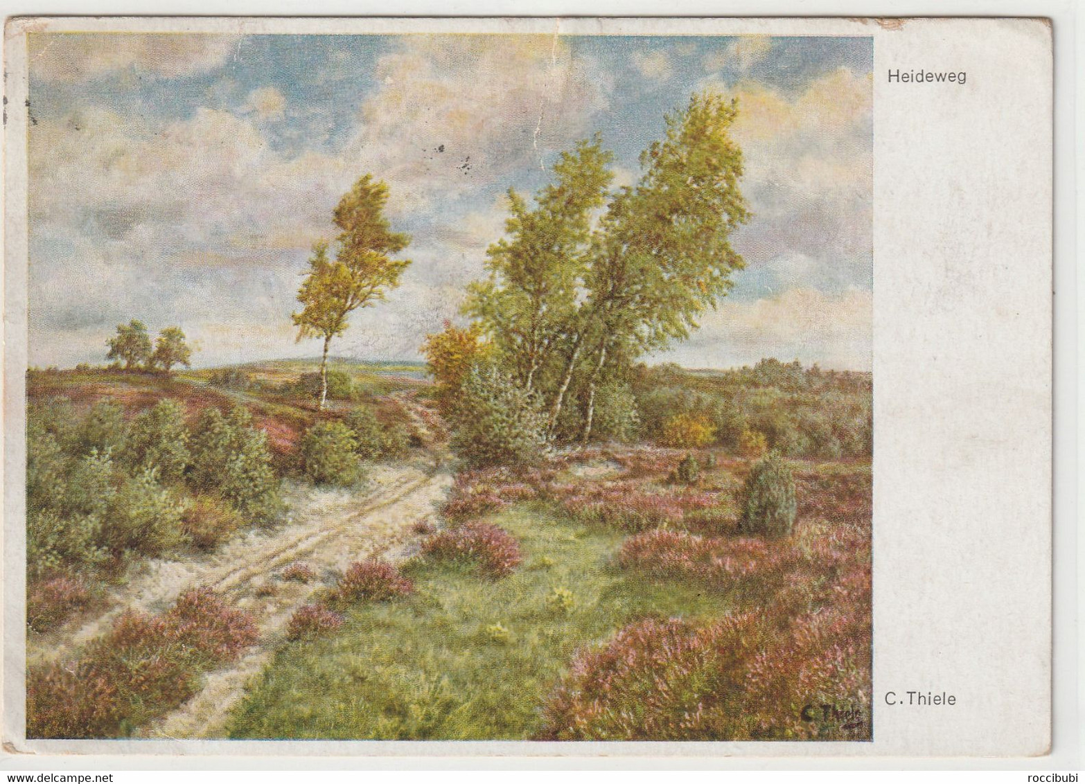 Lüneburger Heide, Signiert C. Thiele - Lüneburger Heide