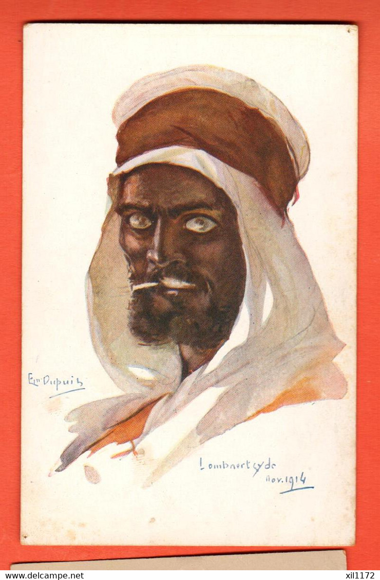 ZKI-16 Illustrator Emil Dupuis Nos Poilus No 2   Lombaertzyde Nov. 1914 - Dupuis, Emile