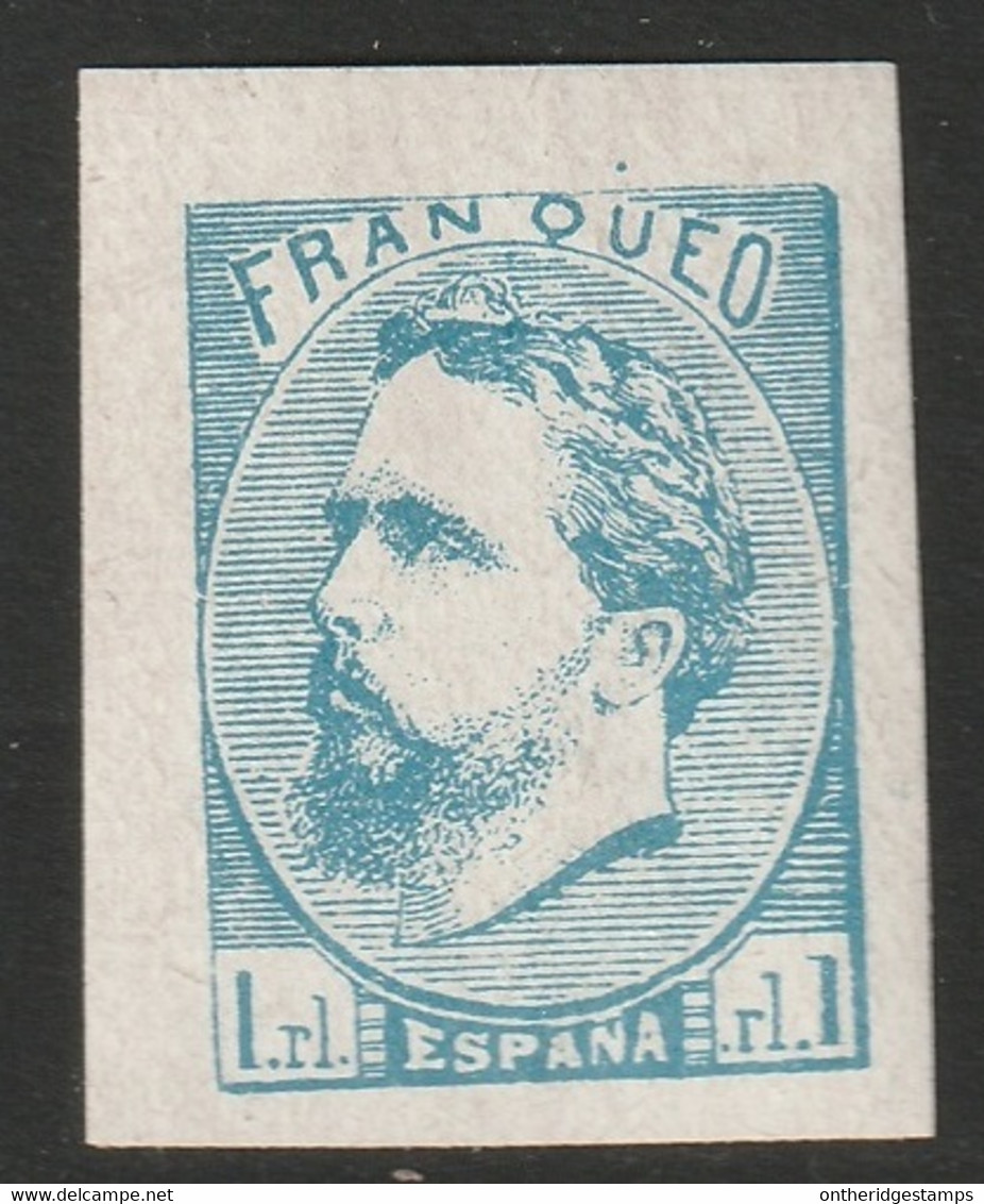 Spain 1881 Sc X2 Espagne Ed 156A Carlist Reprint MNH** - Carlistes