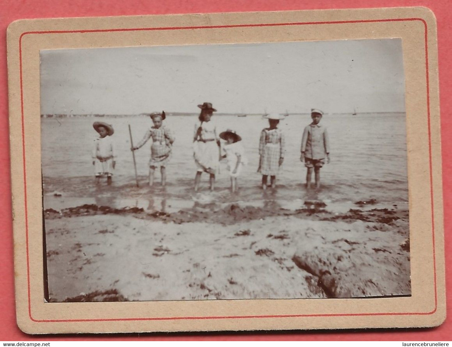 44 LE  POULIGUEN    PETITE PLAGE DE PENCHATEAU     GROUPE  D    ENFANTS     GARNIER    ET    LEFIEVRE - Plaatsen