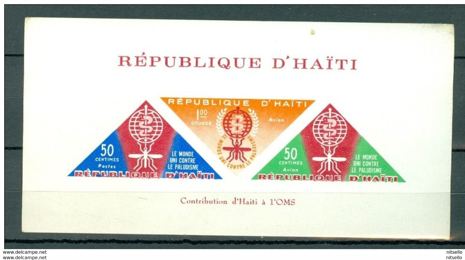 HB MUNDIAL  ///  (C112) HAITI  1962 **MNH - Haití