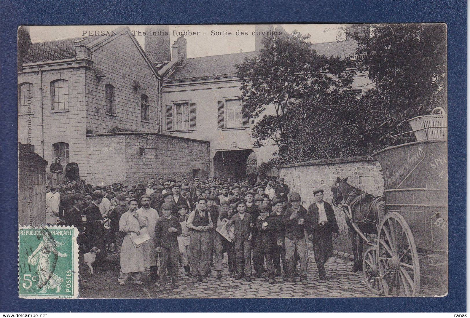 CPA [95] Val D'Oise > Persan Sortie D'usine Circulé - Persan