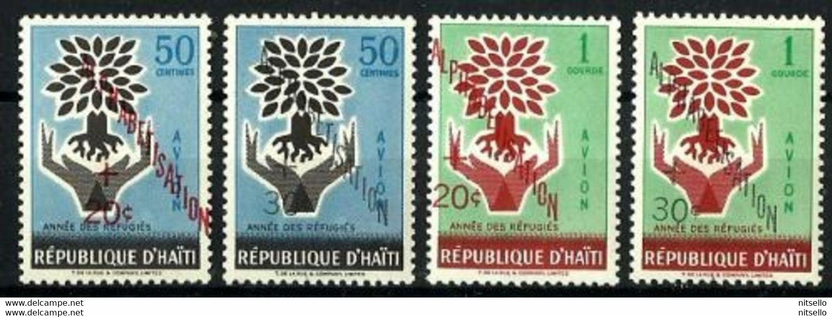 LOTE 2161 /// (C120) HAITI - YVERT Nº: A-199/202 **MNH ¡¡¡ OFERTA - LIQUIDATION !!! JE LIQUIDE !!! - Haïti