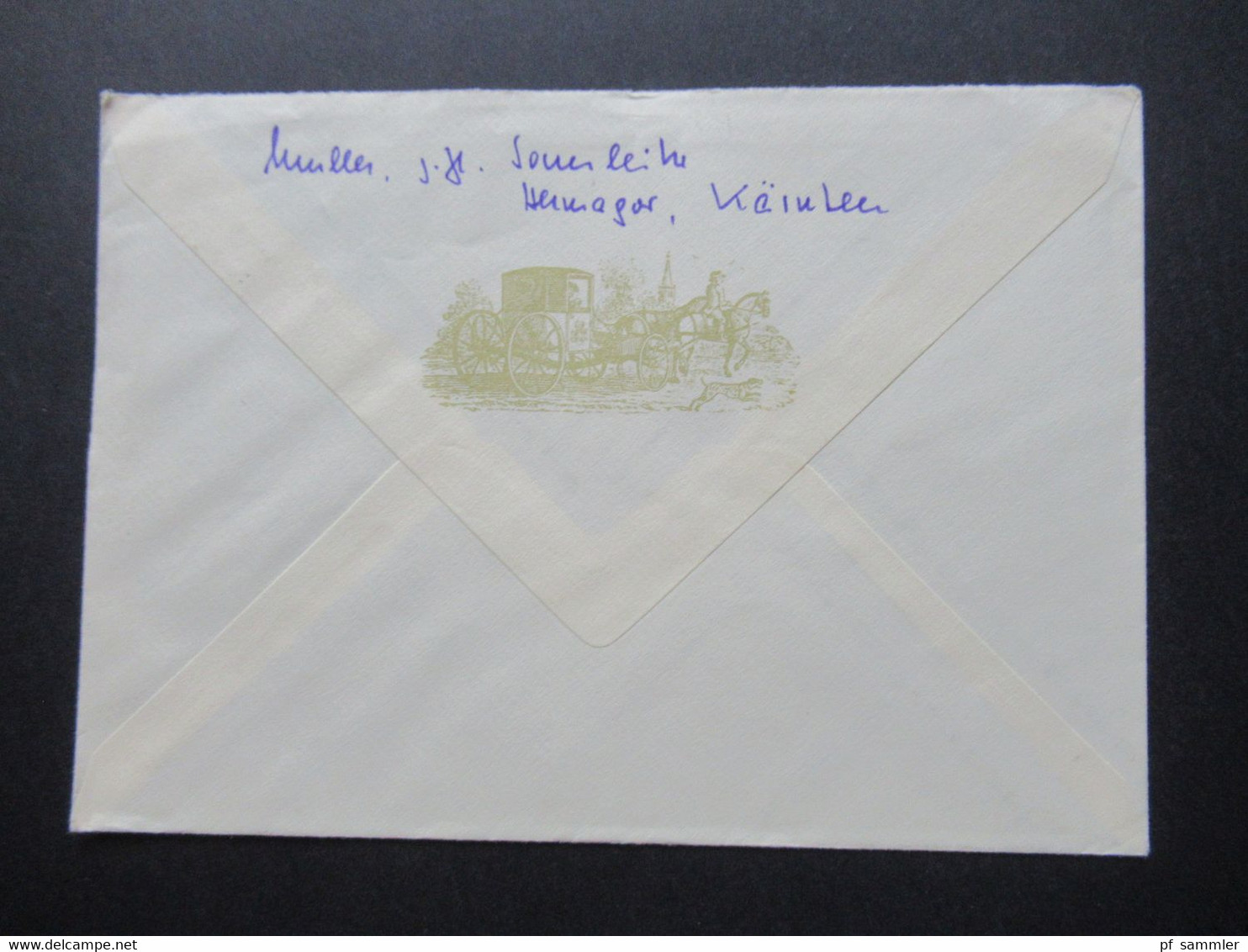 Österreich 1988 Klarer Stempel Hermagor (Kärnten) Frankiert Mit 2 Ganzsachenausschnitten Nach Potsdam Gesendet - Covers & Documents