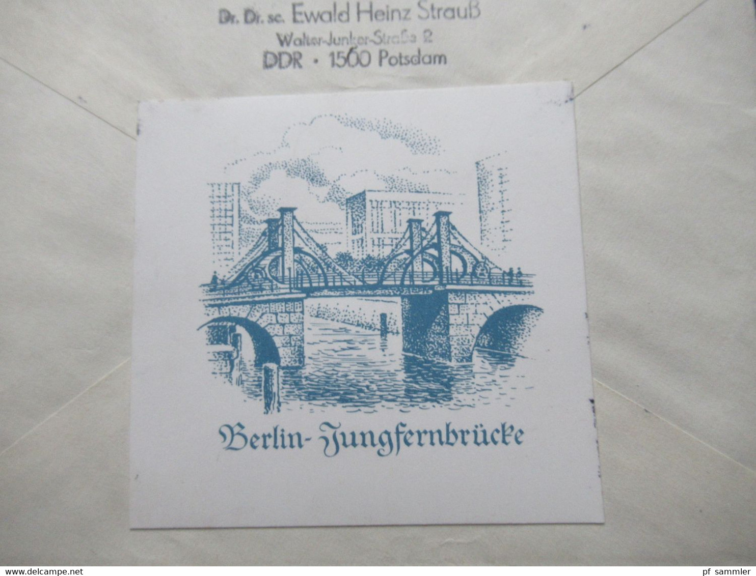 DDR 1987 Einschreiben Reko Berlin ZPF Nach Lenting Frankiert Mit Ganzsachenausschnitten Und SST Berlin 750 Jahre - Covers & Documents