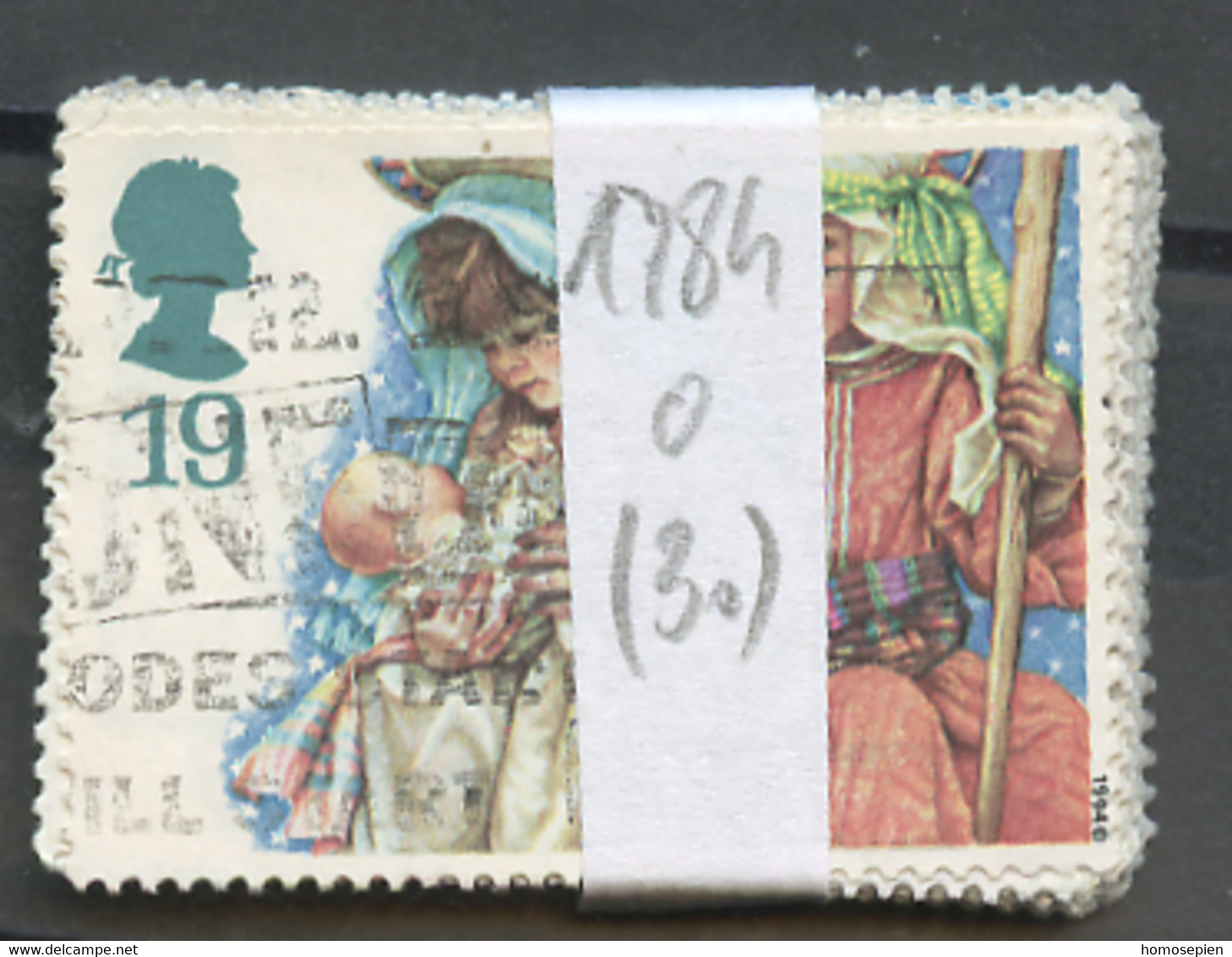 Grande Bretagne - Great Britain - Großbritannien Lot 1994 Y&T N°1784 - Michel N°1539 (o) - Lot De 30 Timbres - Volledige & Onvolledige Vellen