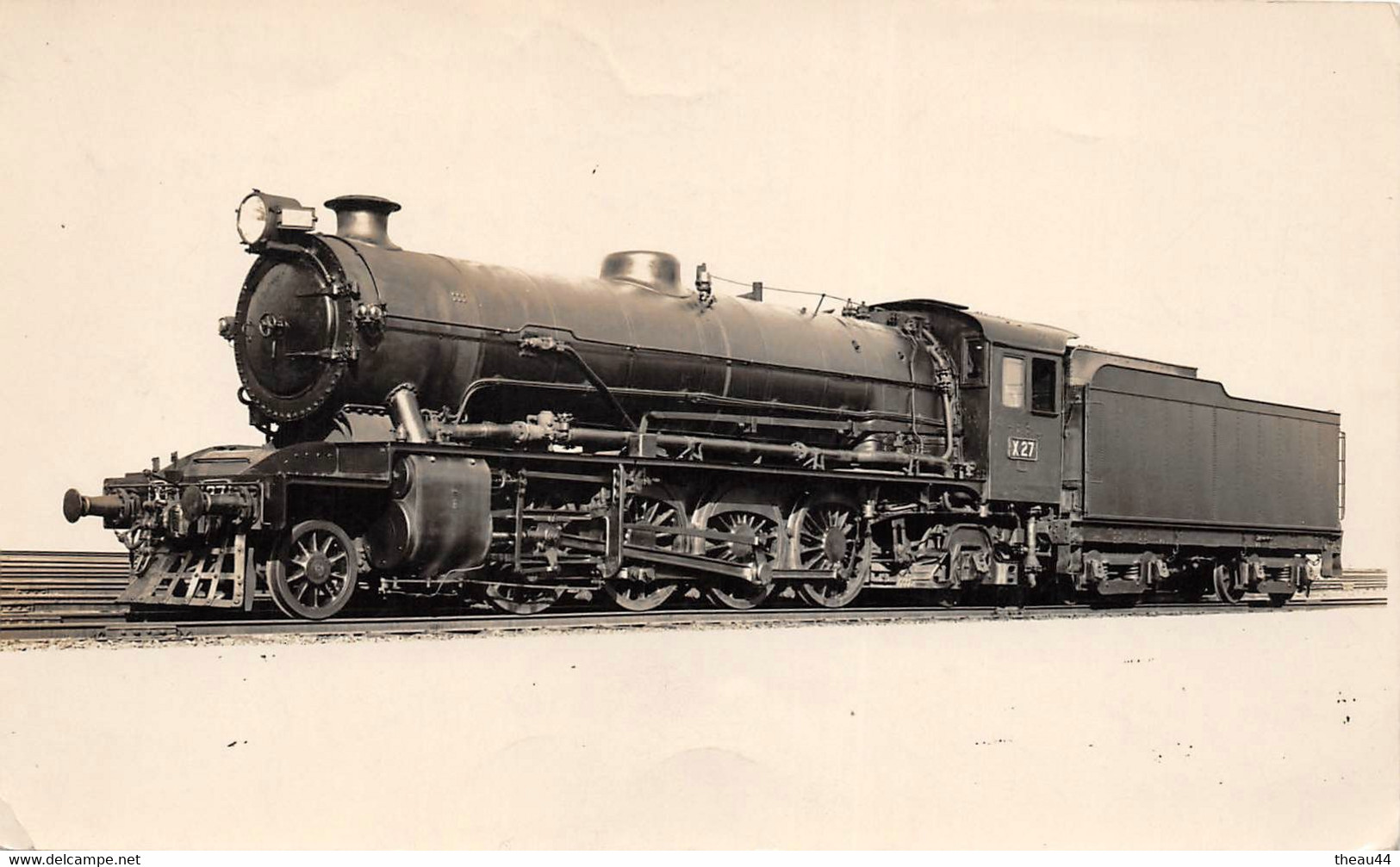 AUSTRALIE -Cliché Locomotive En 1929 - Photographe John Buckland 435 Glenferrie Road Hawthorn E2 - Train, Voir Descripti - Other & Unclassified