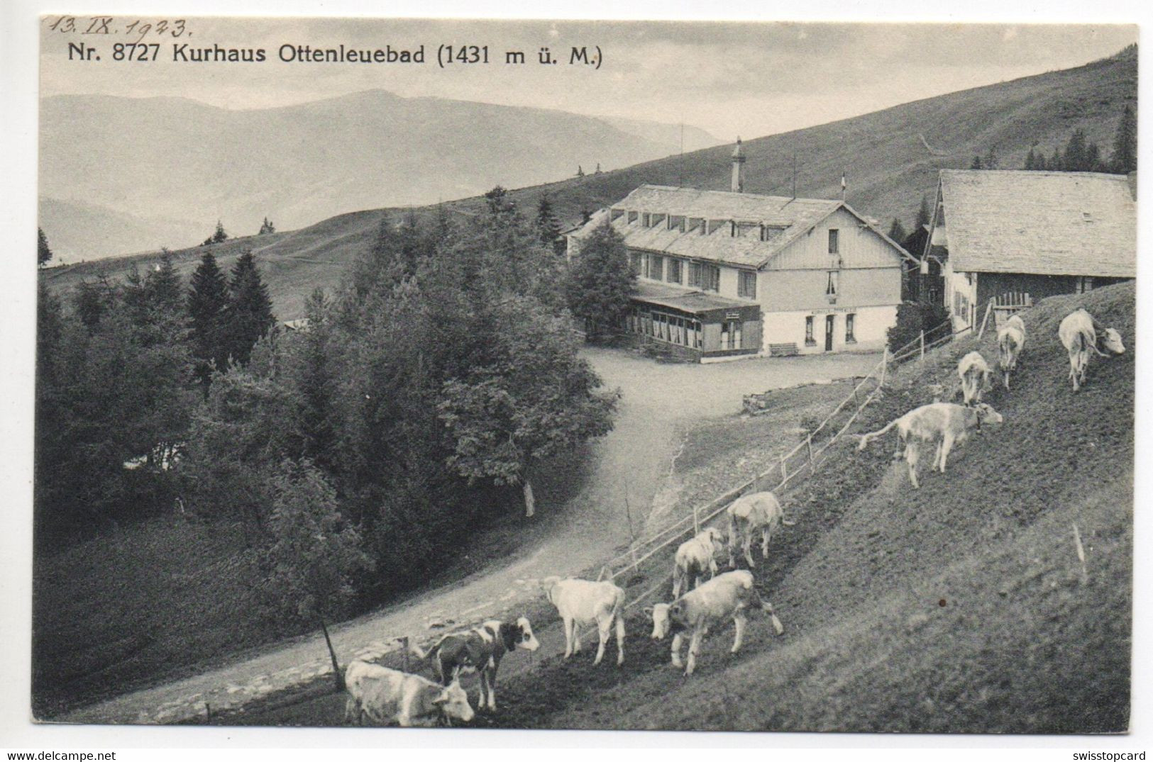 KURHAUS OTTENLEUEBAD Sangernboden Guggisberg Schwarzenburg Landwirtschaft Kühe - Guggisberg