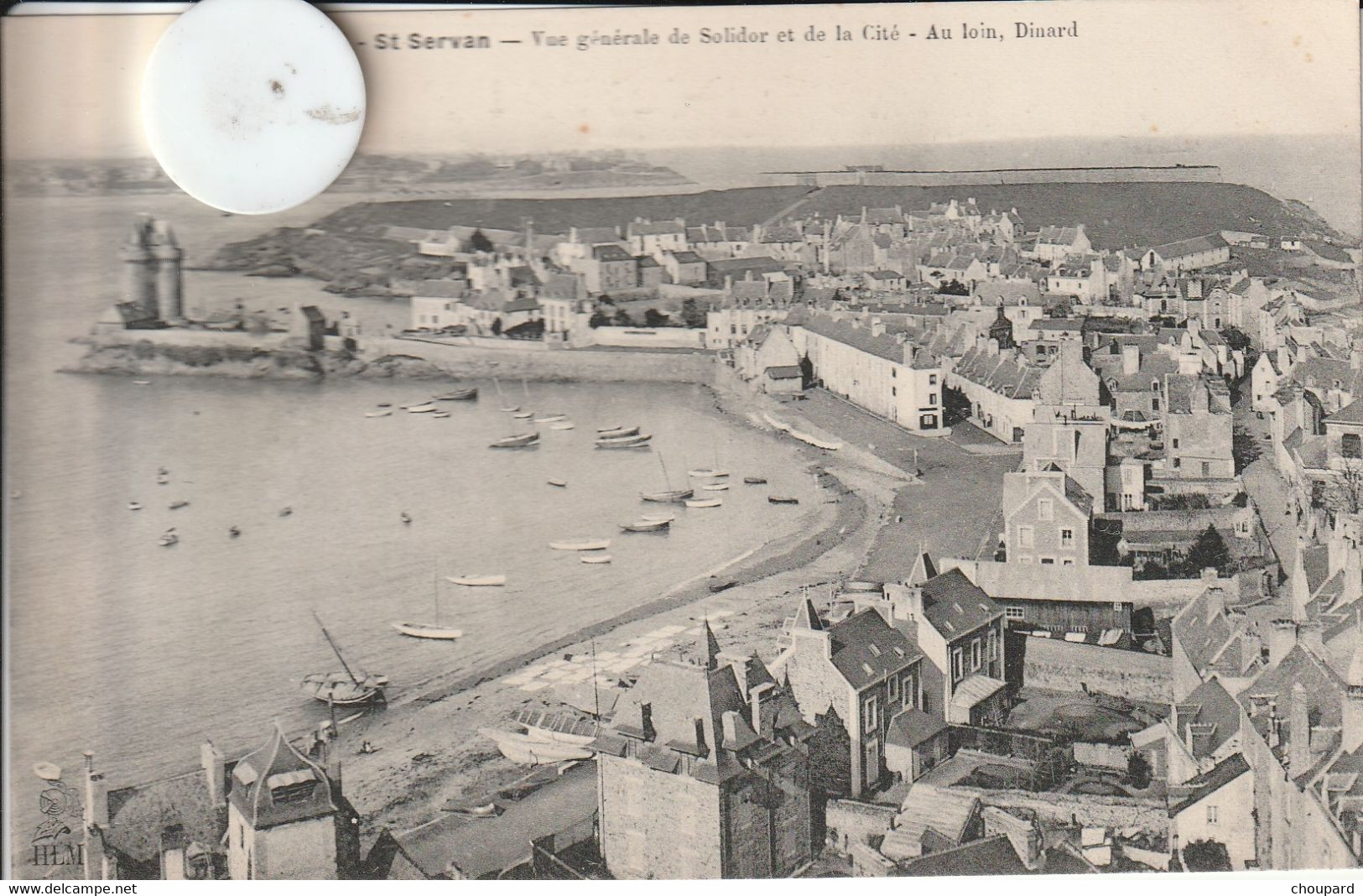 35 - Carte Postale Ancienne De  SAINT SERVAN   Vue Aérienne - Saint Servan