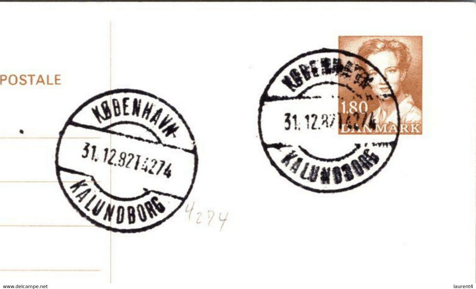 (4 C 43) Denmark  - BREVKORT - 1982 - Other & Unclassified