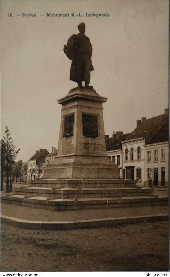 Eeklo - Eecloo // Monument Ledeganck 1909 - Eeklo