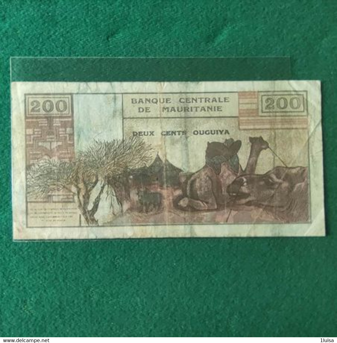 MAURITANIA 200 OUGUIYA 1973 - Mauritanie