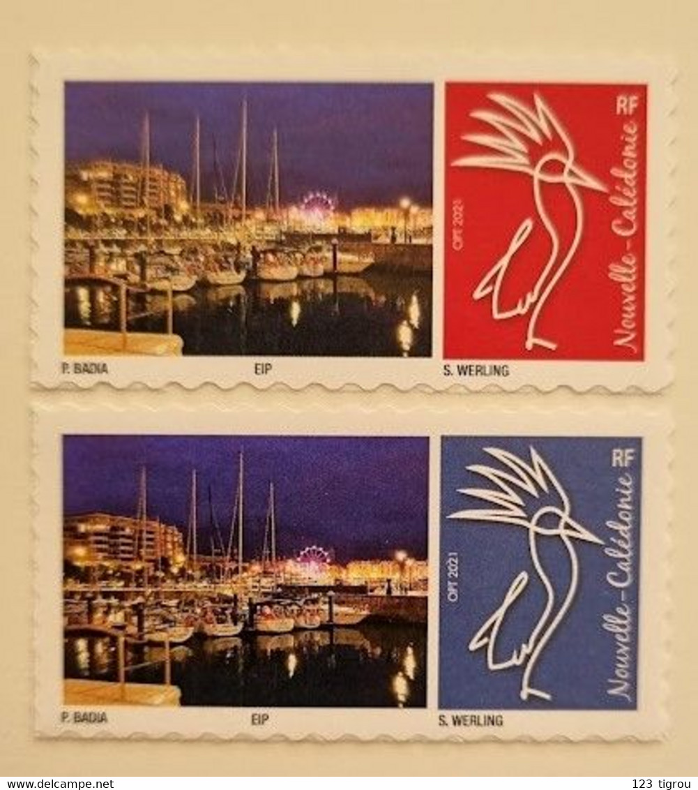 SERIE CAGOU PERSONNALISE PORT DE ST SEBASTIEN OPT 2021 ISSUE FEUILLE DE 20 TIMBRES PS EIP CENTRAL TB - Unused Stamps