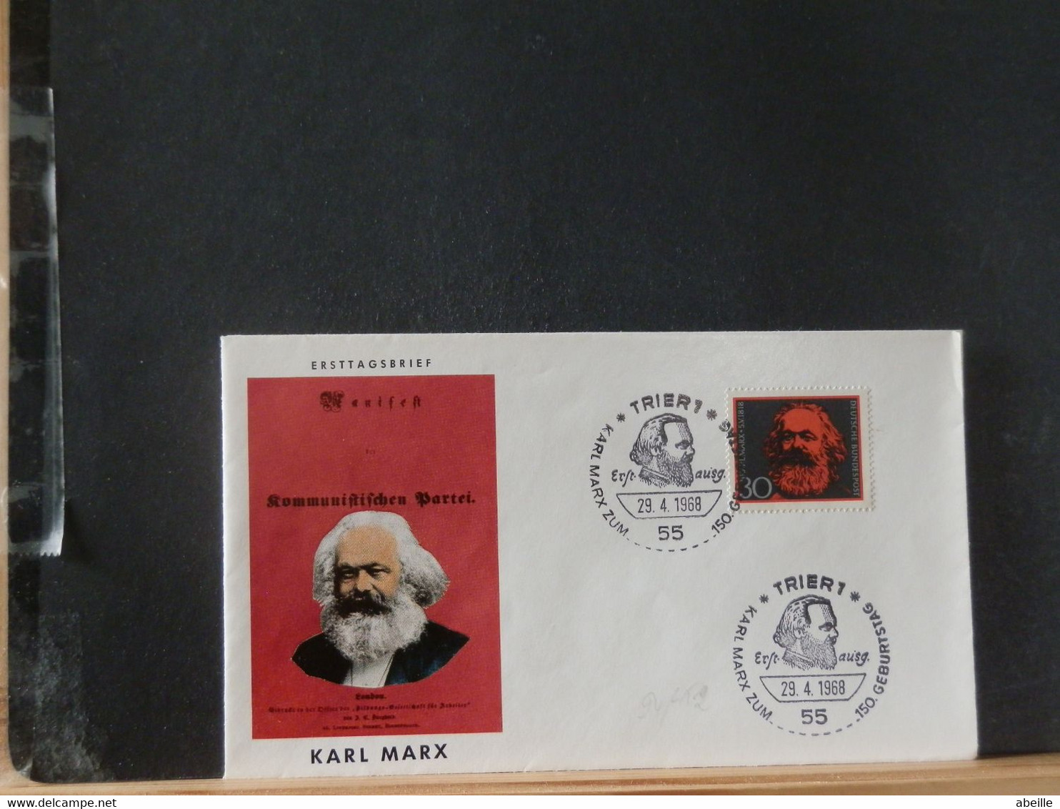 94/452   FDC  ALLEMAGNE - Karl Marx