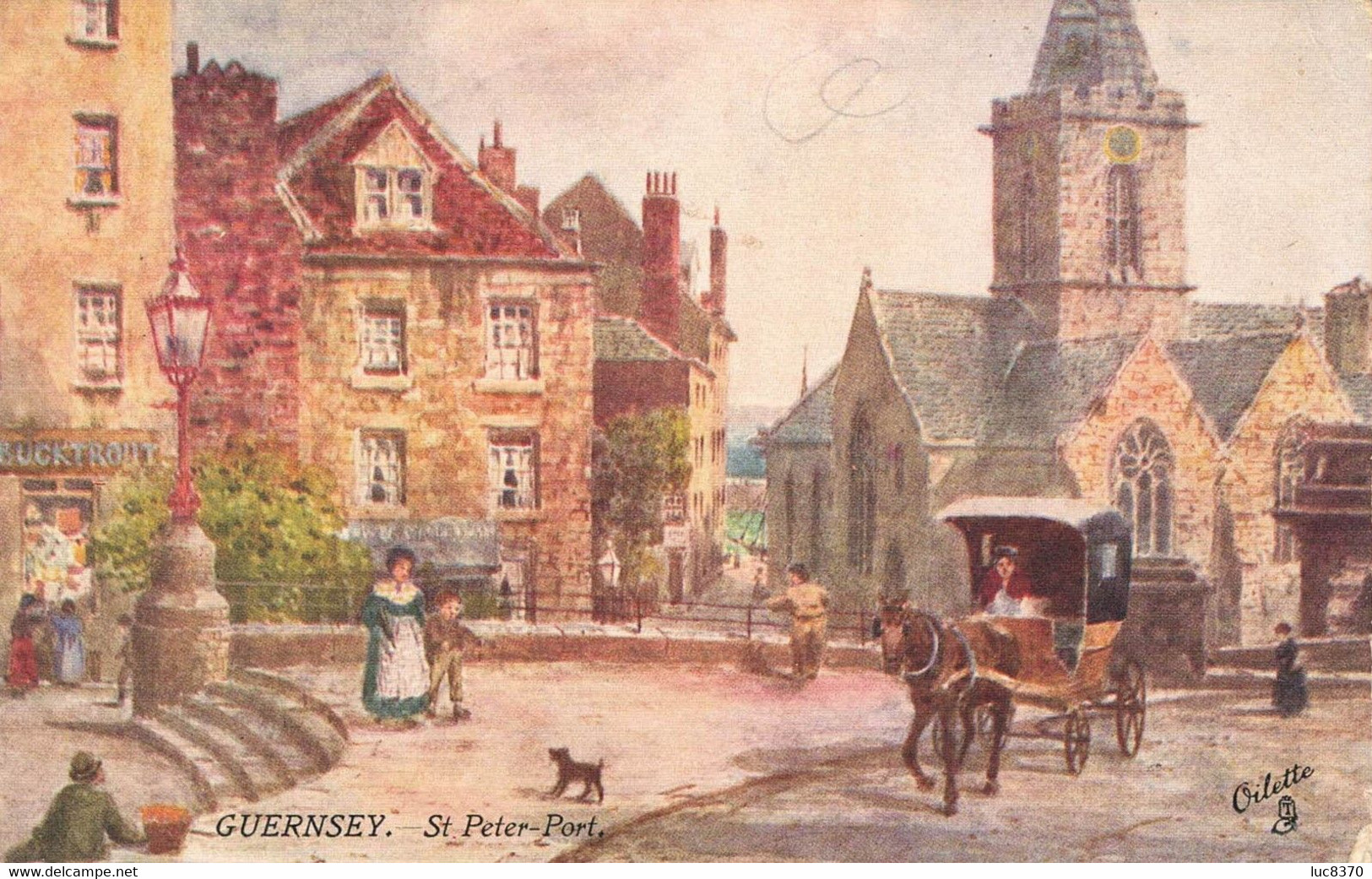 19.06.1905 - St. Peter Port / Guernsey - Sark - Londen (#24) - Sark