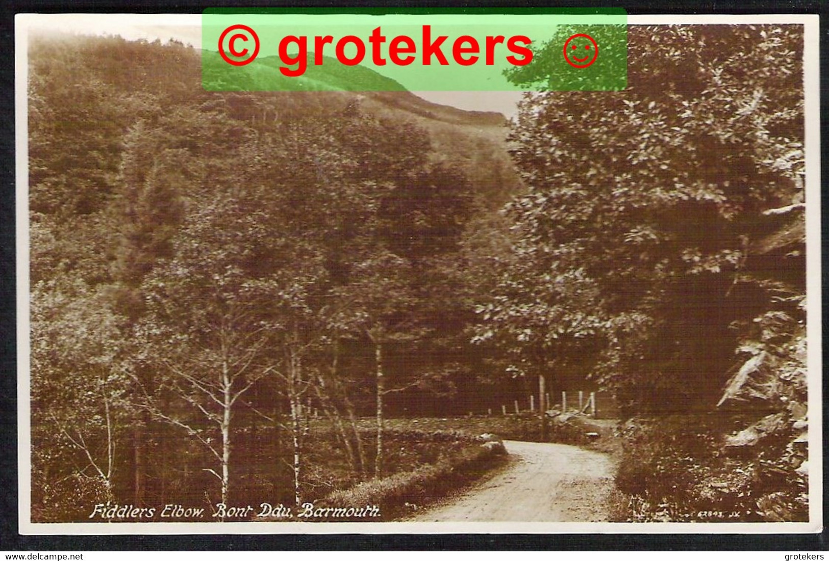 BARMOUTH Fiddlers Elbow Bont Ddu ± 1915 - Merionethshire