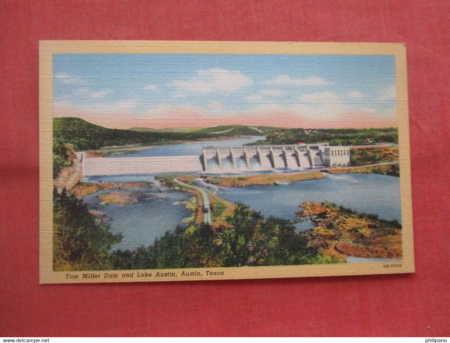 Tom Miller Dam & Lake  Austin  Texas > Austin          Ref  5329 - Austin