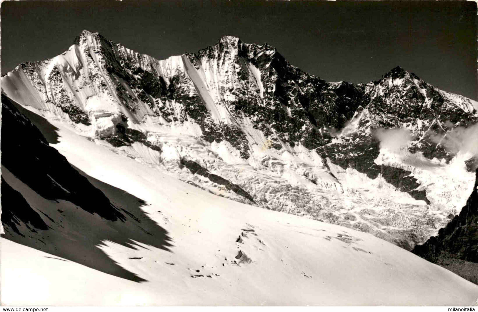 Saas-Fee, Täschhorn-Dom-Lenzspitze (6582) - Täsch