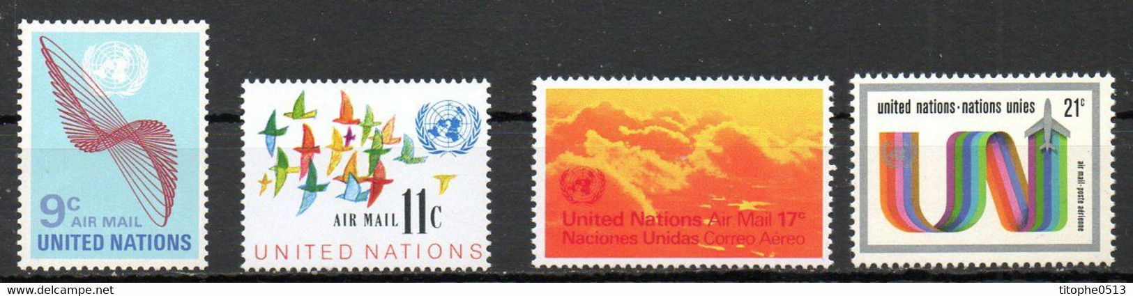 ONU NEW YORK. PA 15-8 De 1972. Série Courante. - Poste Aérienne