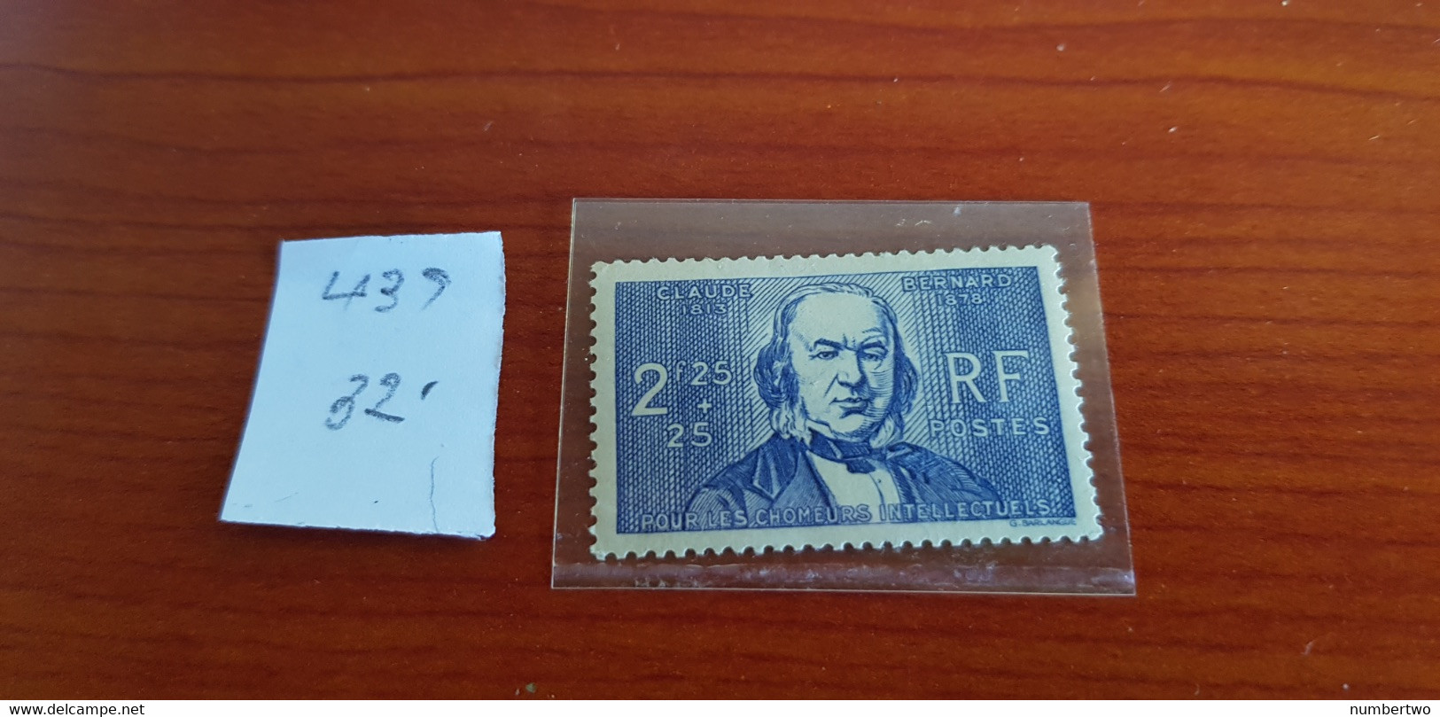 FRANCIA  Nº  439(SIN CHARNELA NI DEFECTOS) - Unused Stamps