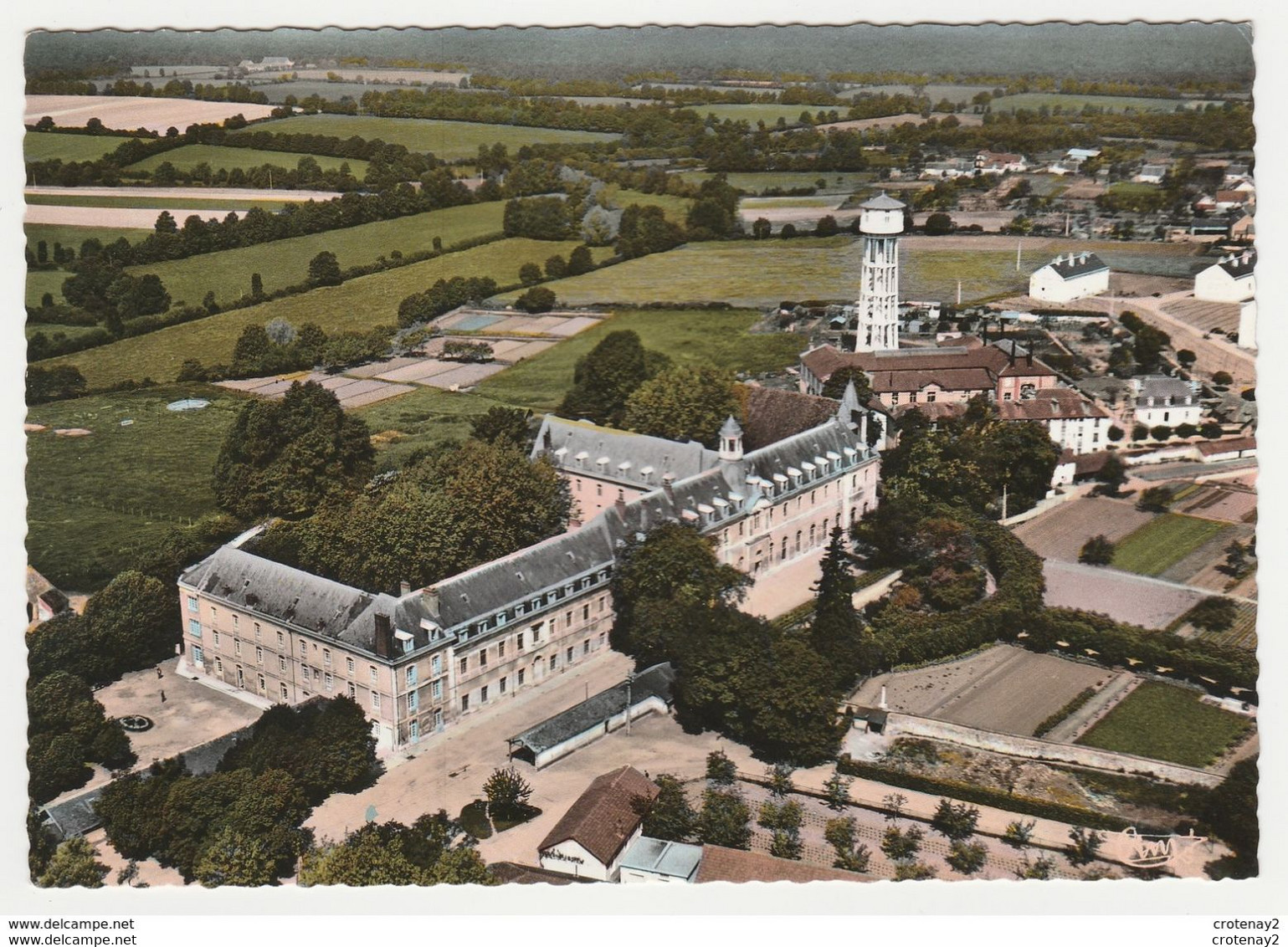 18 CHEZAL BENOIT Vers Lignères St Amand Montrond N°10.81 Ancien Collège Vue Aérienne Château D'eau VOIR DOS - Saint-Amand-Montrond