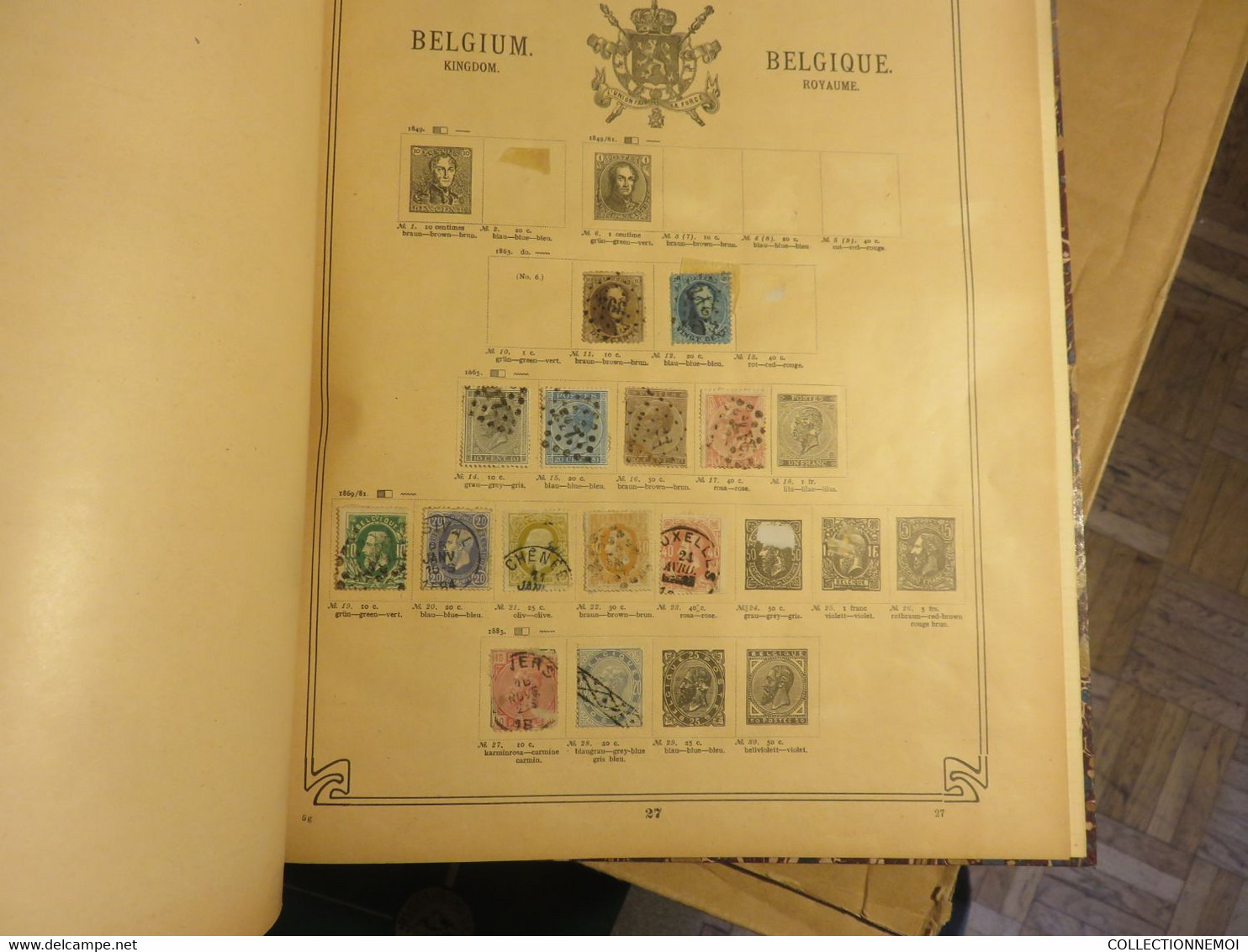 1 VRAC de timbres de moins de 30 kilos ,,, en une quinzaine de classeurs et divers en vrac ,,LIRE DESCRIPTION