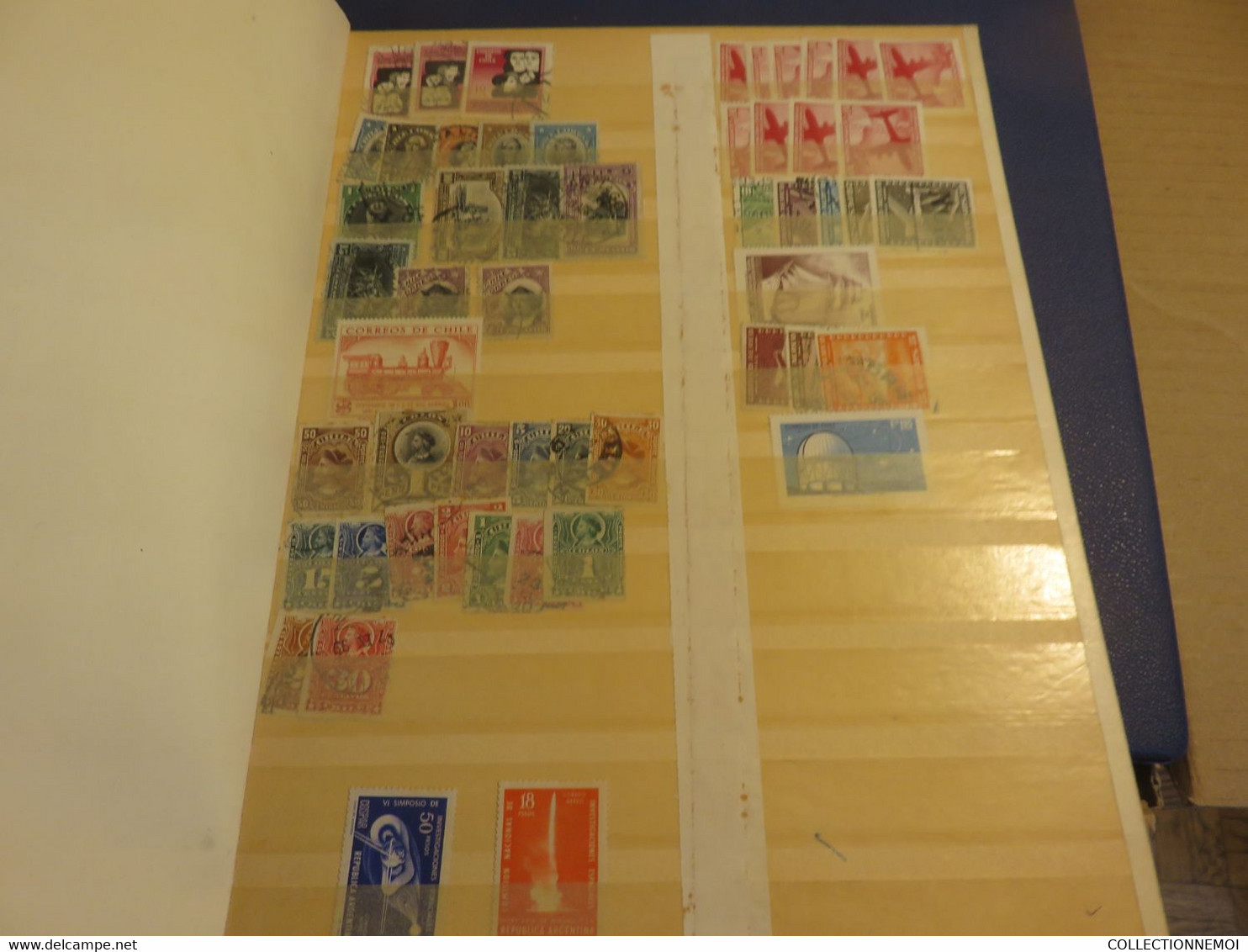 1 VRAC de timbres de moins de 30 kilos ,,, en une quinzaine de classeurs et divers en vrac ,,LIRE DESCRIPTION