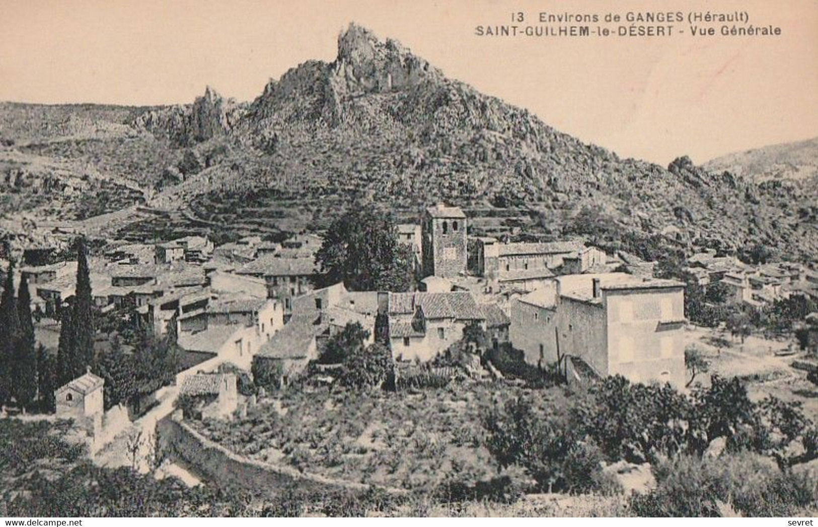 SAINT-GUILHEM-le-DESERT. - Vue Générale. - Ganges