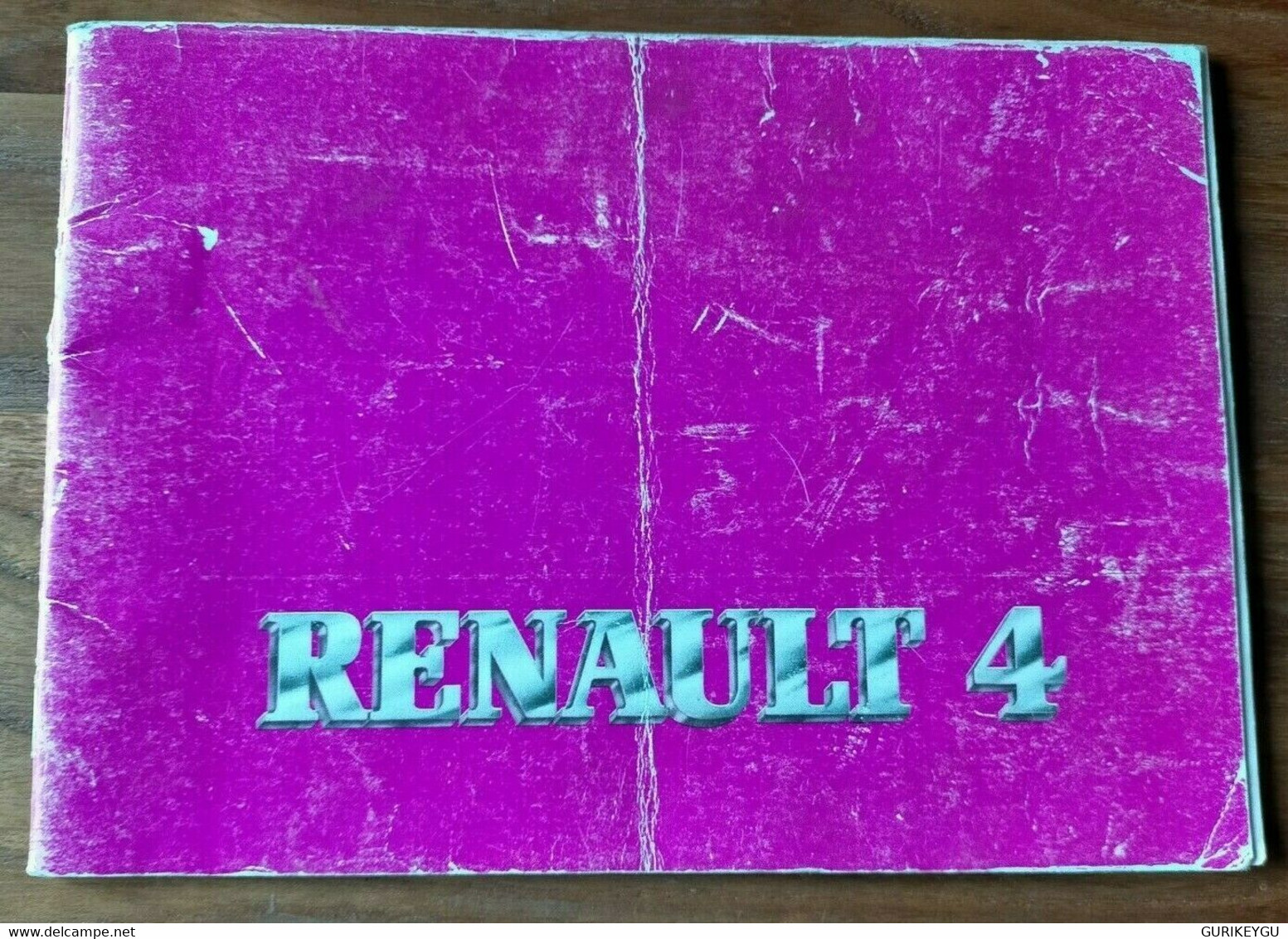 RENAULT 4 L TL GTL F4 F6 Utilisation Et Entretien 2éme édition Française - Sylvain Et Sylvette