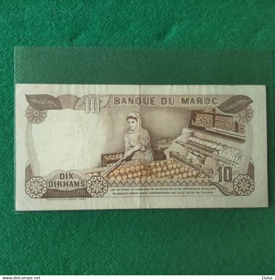 MAROCCO 10 DIRHAMS 1985 - Marokko