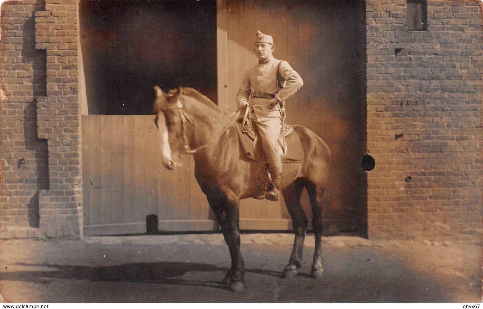 Carte Postale Photo Militaire Français EPINAL-88-Vosges-149 ème Régiment D'Infanterie Caserne Courcy-Cavalier-Cavalerie- - Barracks