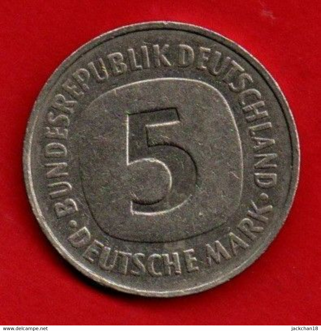 -- BUNDESREPUBLIK DEUTSCHLAND / 5 DEUTSCHE MARK 1977 -- - 5 Mark