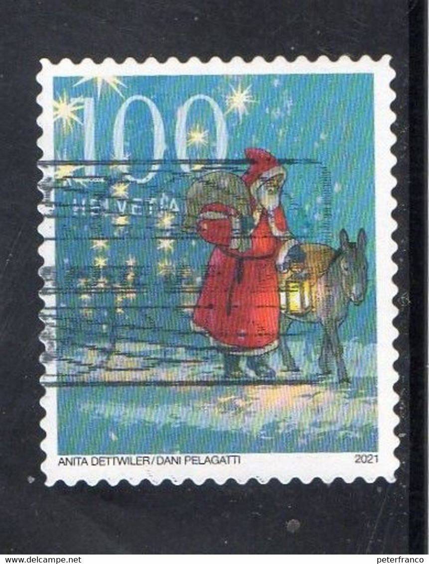 2021 Svizzera - Natale - Used Stamps