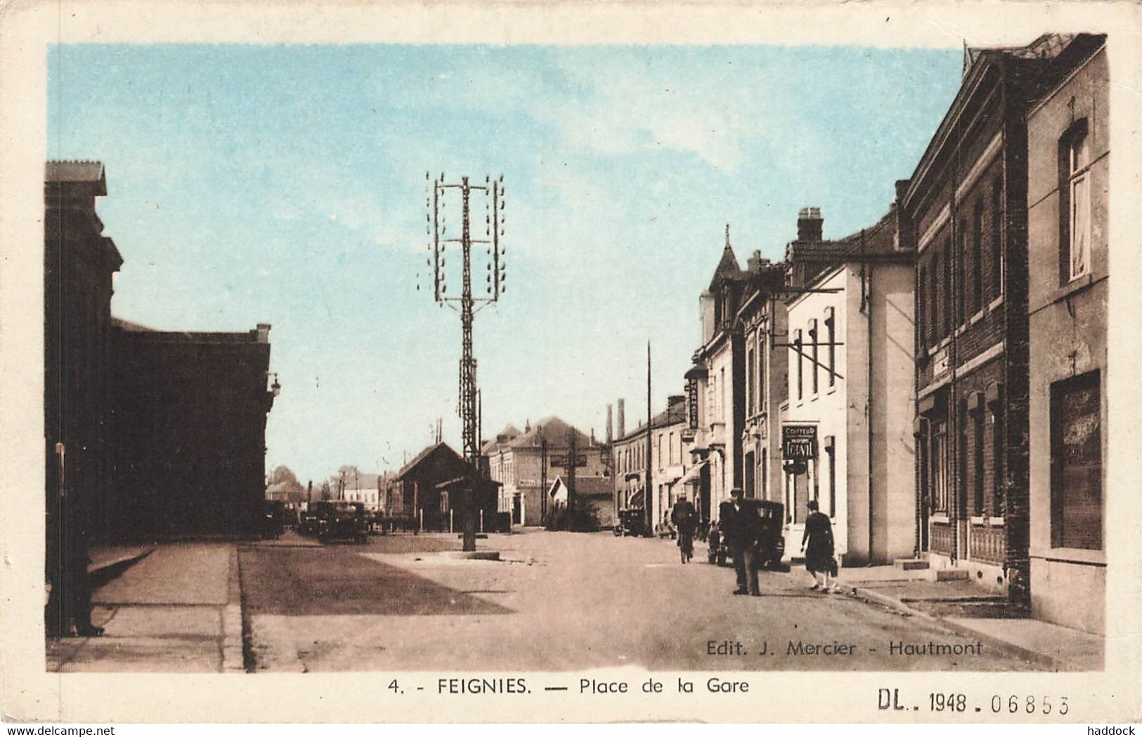 FEIGNIES : PLACE DE LA GARE - Feignies