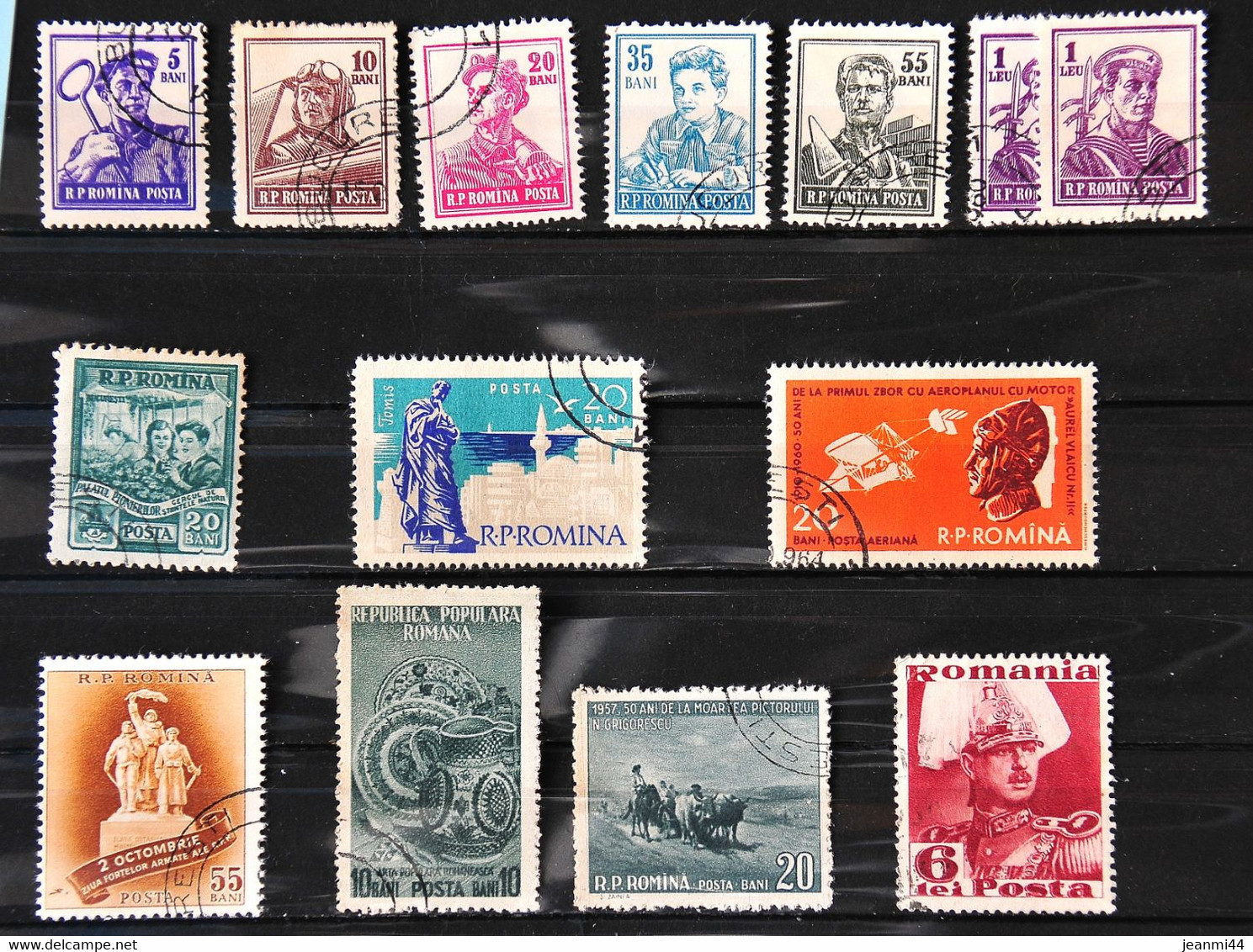 ROUMANIE 1948/1960 - Petit Lot De 13 Timbres Oblitérés - Gebraucht