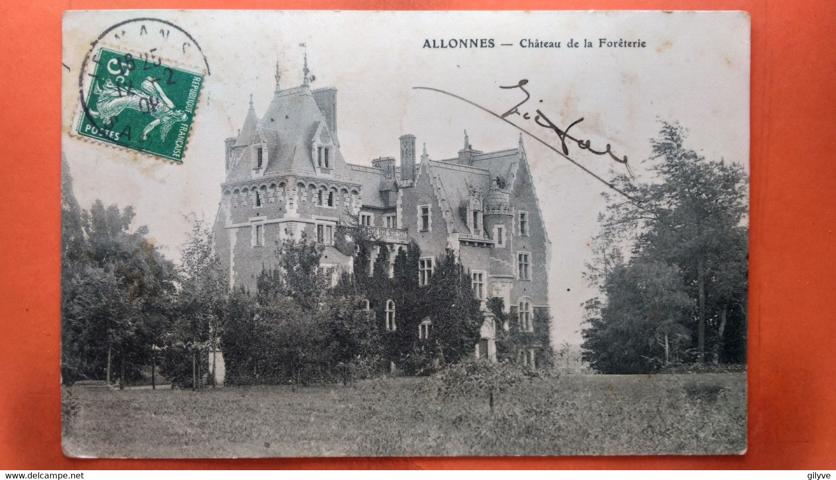 CPA (72)  Allonnes.  La Forêterie.  (T.1133) - Allonnes